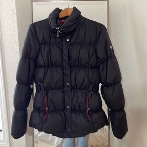 Horseware black puff jacket limited edition